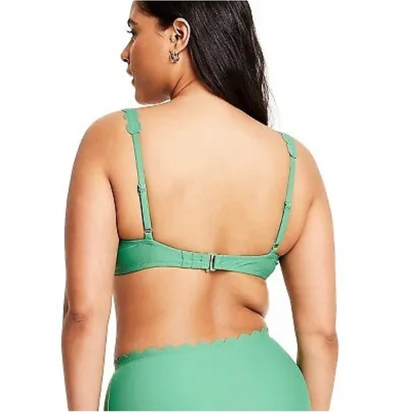 RHODE Scallop Edge Underwire Bikini Top - Picture 4 of 5